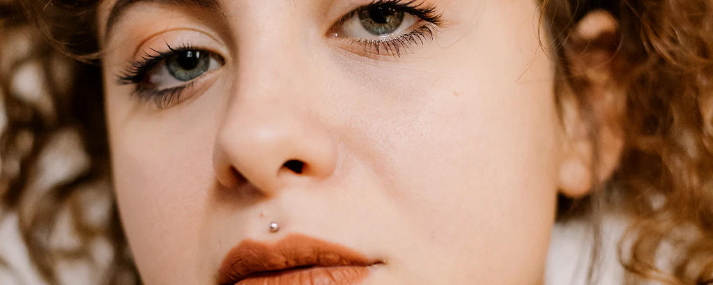 Lip piercings