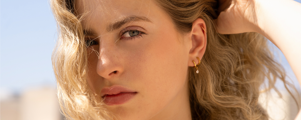 Ohrläppchen Piercingschmuck