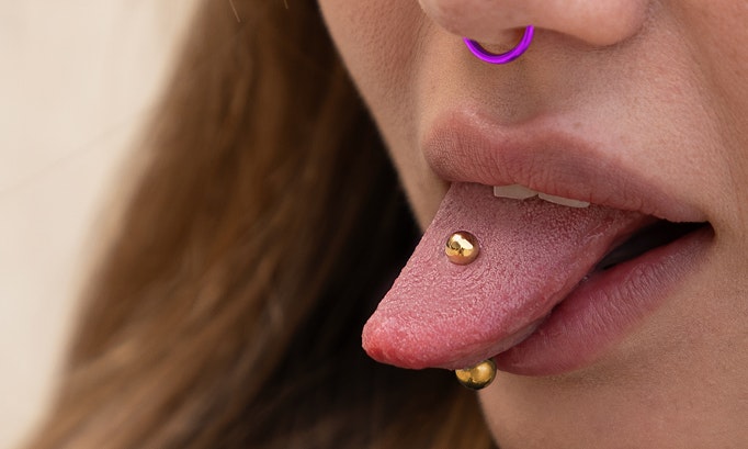 Smycken för tungpiercing