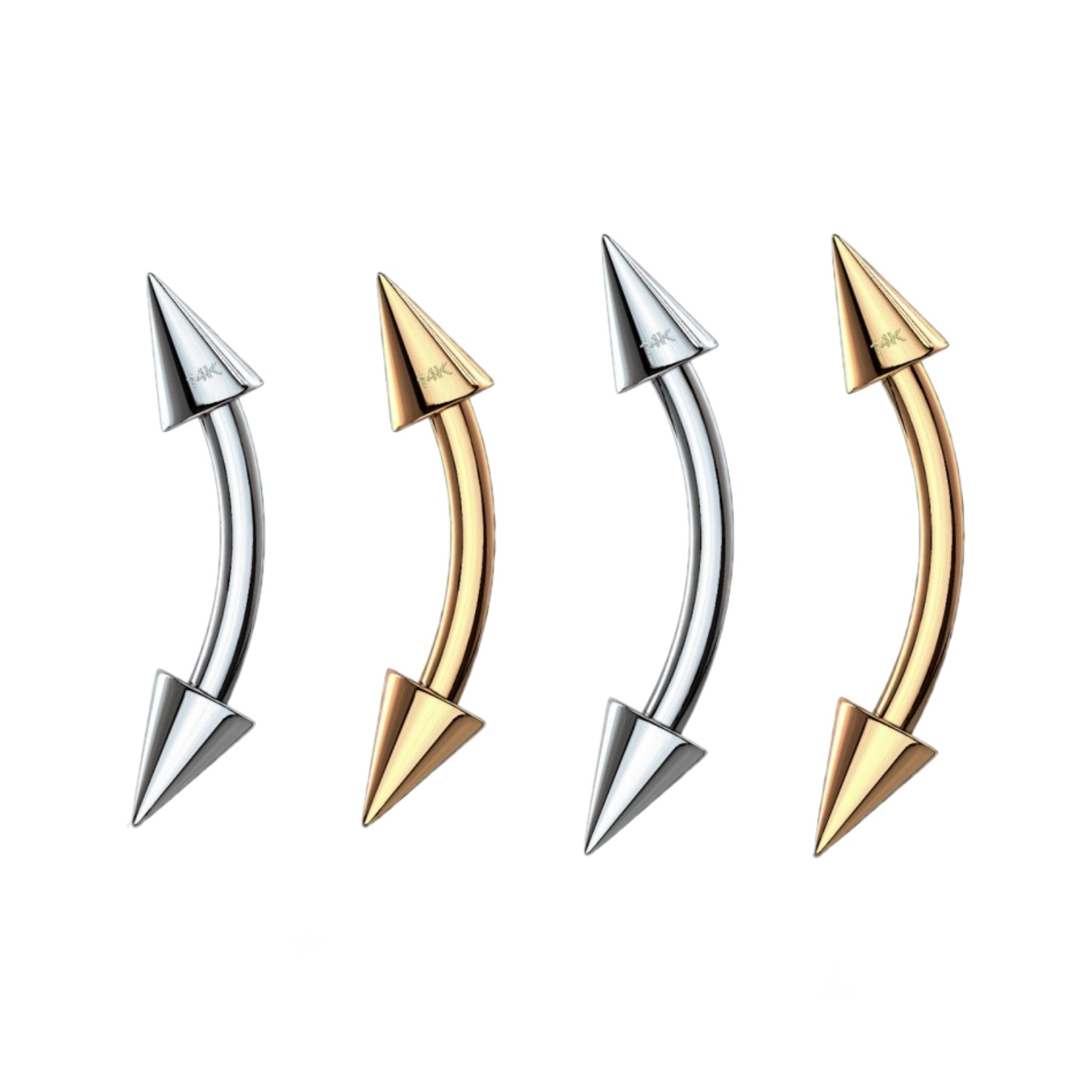 Curved Barbell - Designs of Varying Lengths and Materials