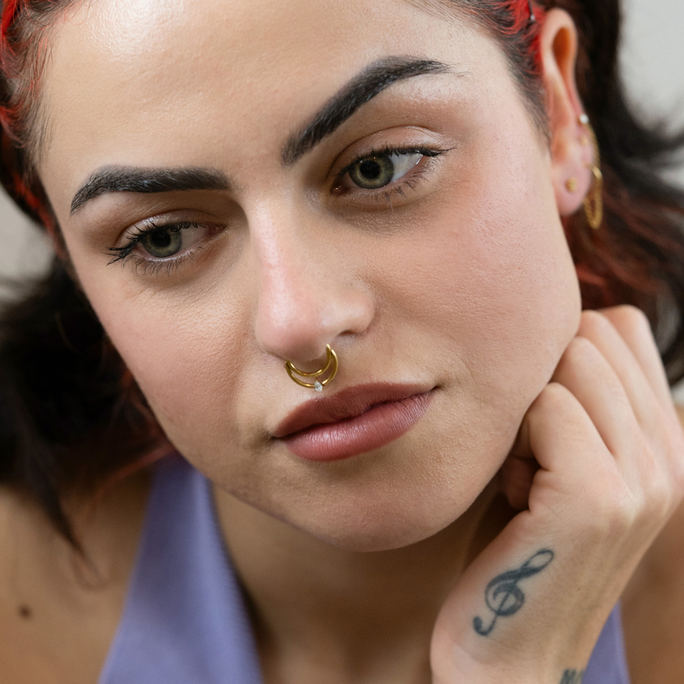 Teardrop sale nose ring