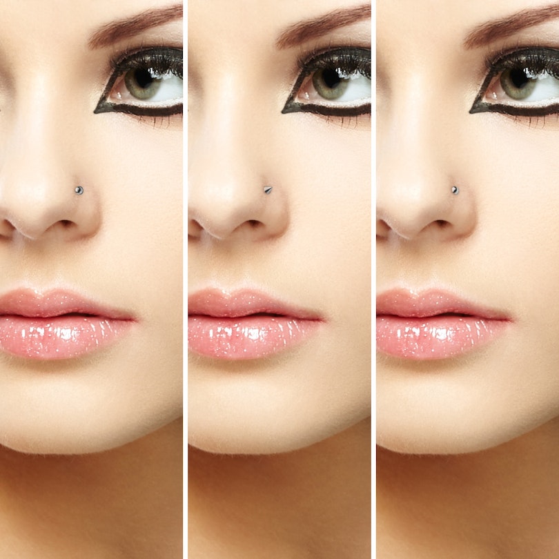 Nose stud in different designs