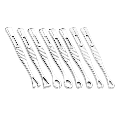 Piercing tweezers set