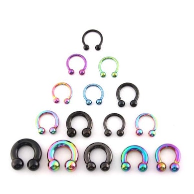 Large circular barbell in your choice of color