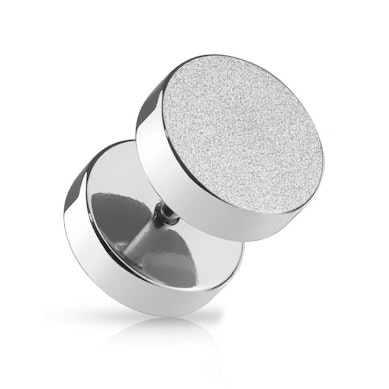 Fake plug with diamond look