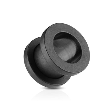 Tunnel in black matte color
