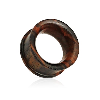 Tunnel in dark rosewood