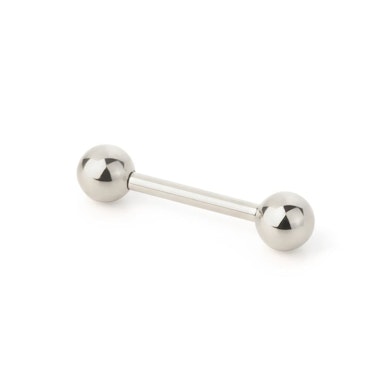 Straight barbell with balls
