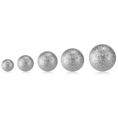 Ball with diamond look
