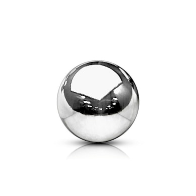Piercing ball made of 14k gold
