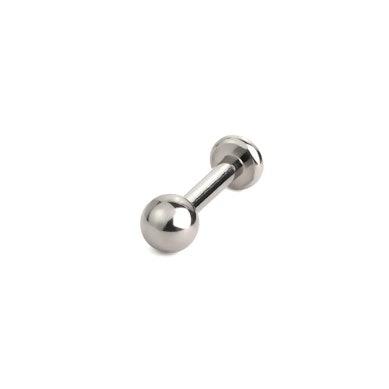 Labret made of pure titanium