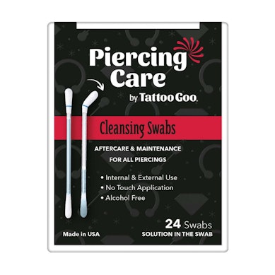 Cotton swabs with cleaning fluid 24 pack