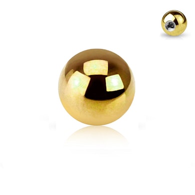 Piercing ball in a variety of colors