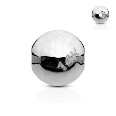Replacement ball made of 14k gold