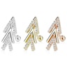 Ear piercing with abstract studded arrow Body Piercing