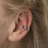 Ear cuff with hollow pattern Piercing Jewelry