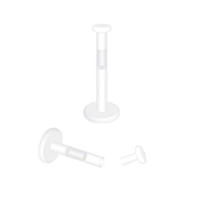 Push-in labret za prikrivanje pirsinga
