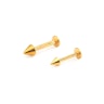 Labret with spike top in your choice of color Piercings