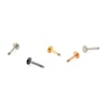 Loose labret post in different sizes and colors Body Piercing