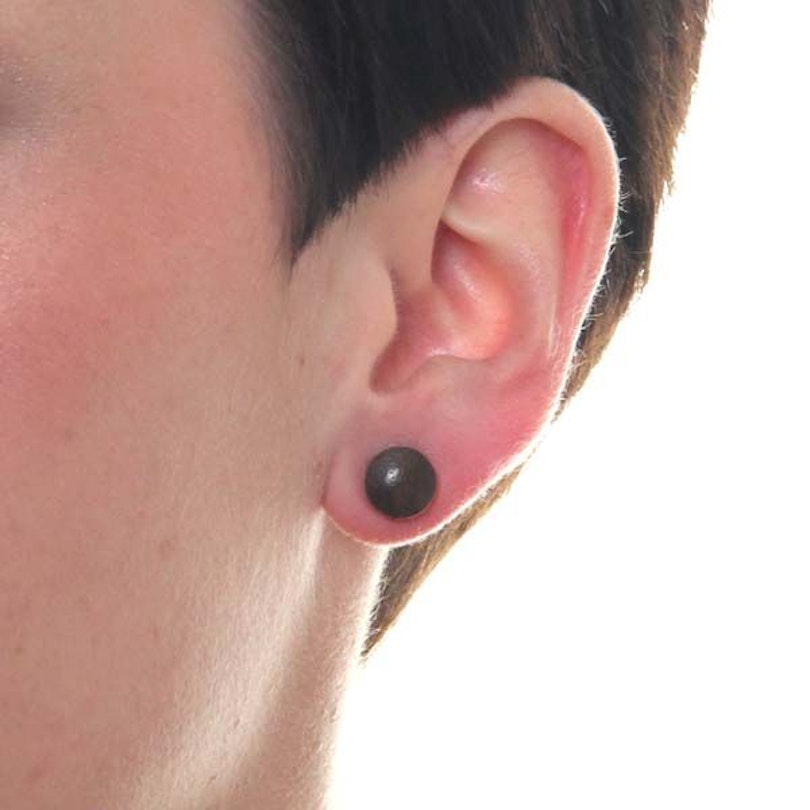 Plug hand-carved from organic wood Body Piercing