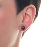 Plug hand-carved from organic wood Body Piercing