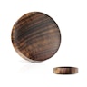 Plug hand-carved from organic wood Piercing Jewelry
