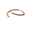 Seamless ring made of 14k gold Body Jewelry