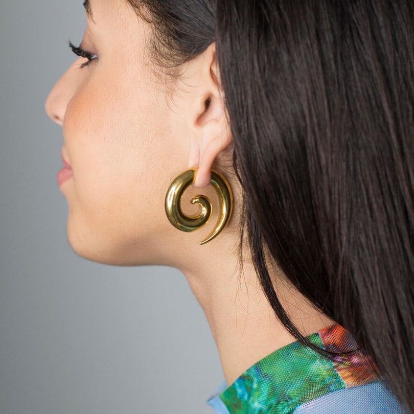 Spiral taper made of surgical steel Piercings