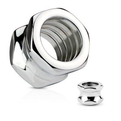 Tunnel shaped as a nut