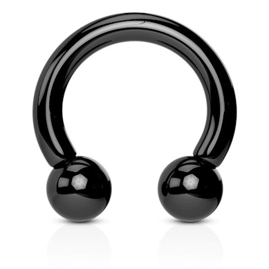 Circular barbell made of acrylic