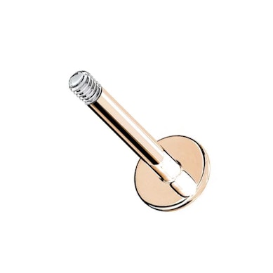 Loose labret post in different sizes and colors