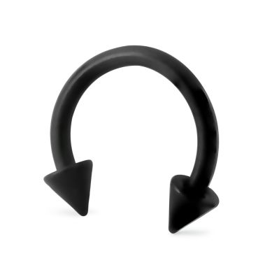 Matte black septum ring hot sale