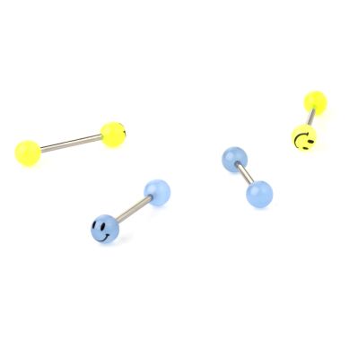 Tongue piercing colors on sale