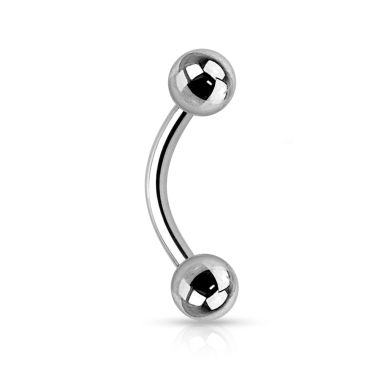 Curved Barbell Designs of Varying Lengths and Materials