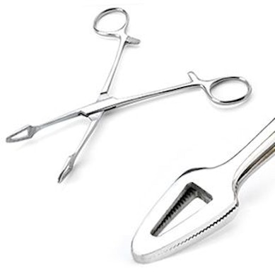 Pince Piercing Tragus Type Forceps 