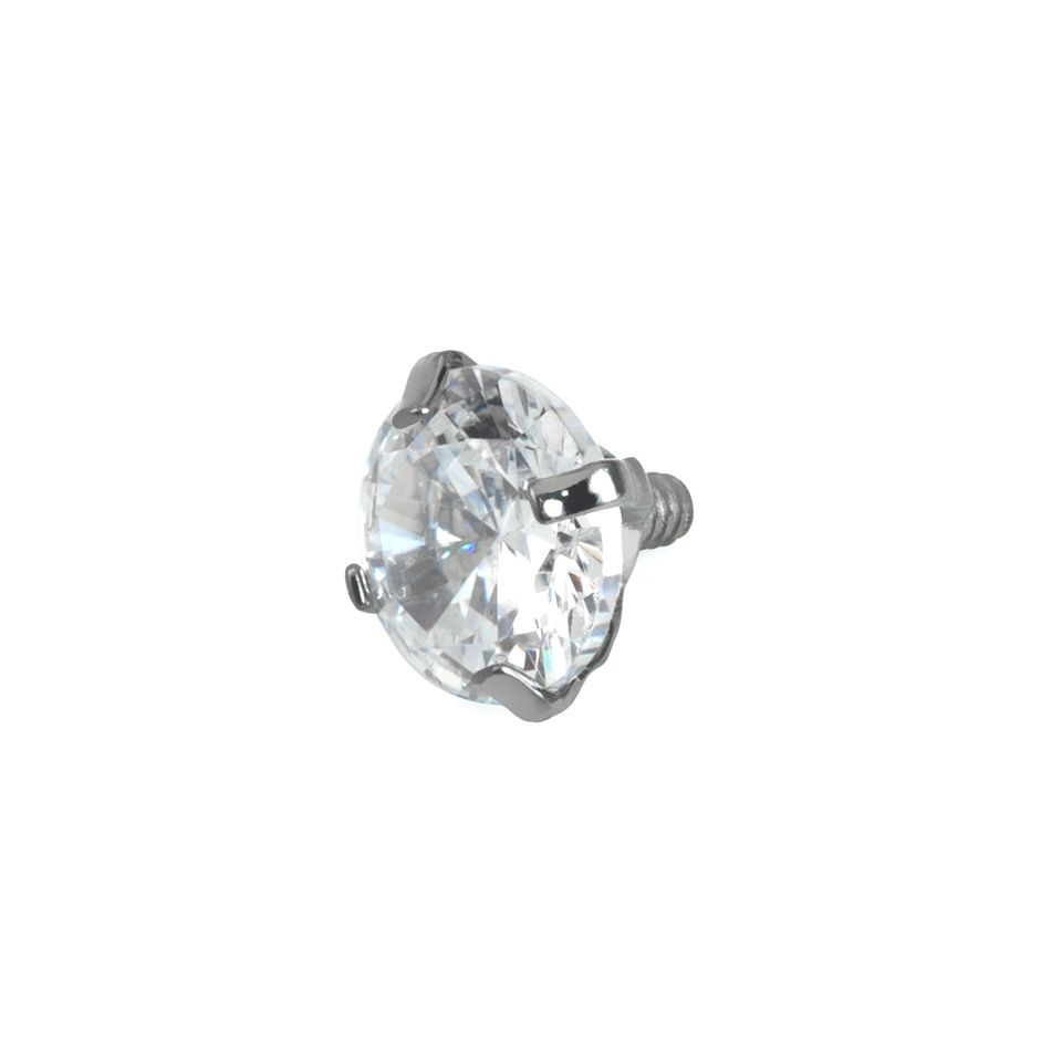 Beautiful dermal top in your choice of stone color and size