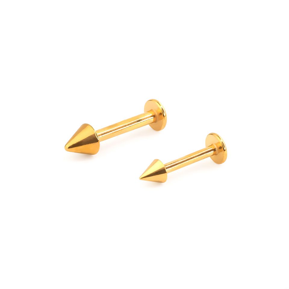 Labret with spike top in your choice of color