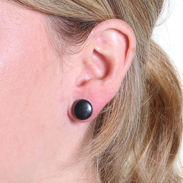 Plug in hematite with o-ring