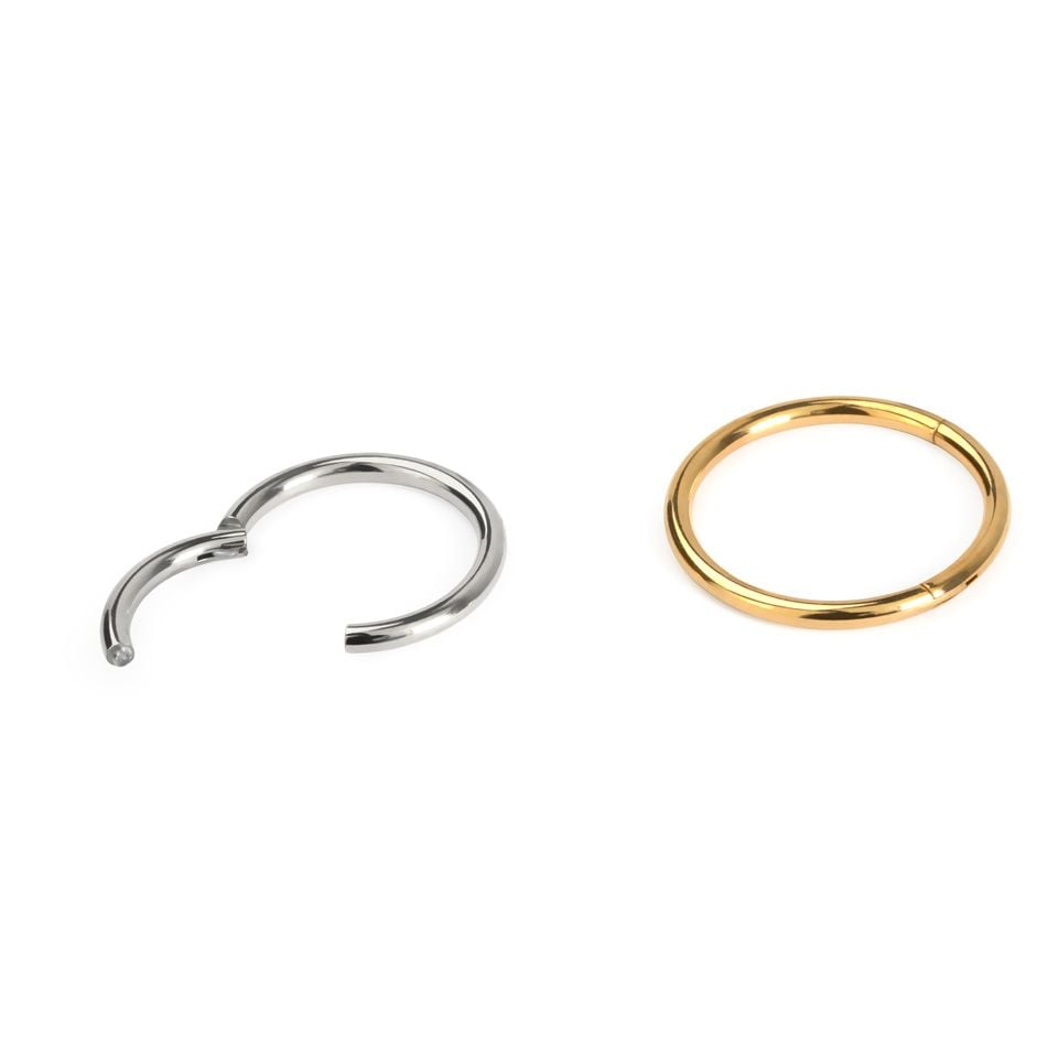 Hinged segment ring in your choice of color