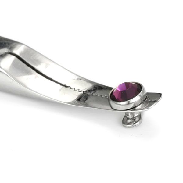 Tongs for dermal anchor
