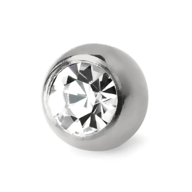 Bezel-set stone in your choice of gem color
