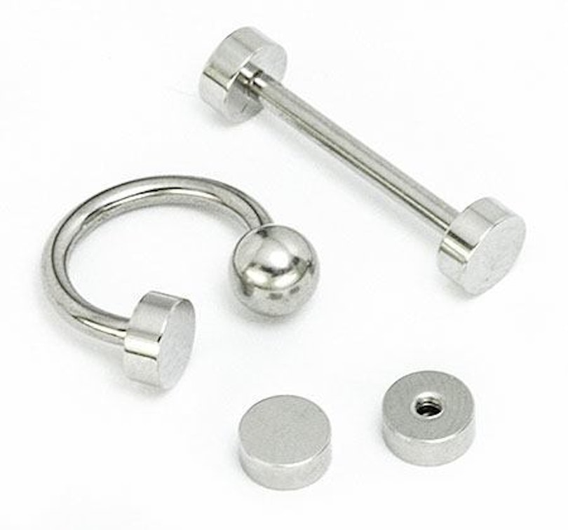 Flat ball Piercings