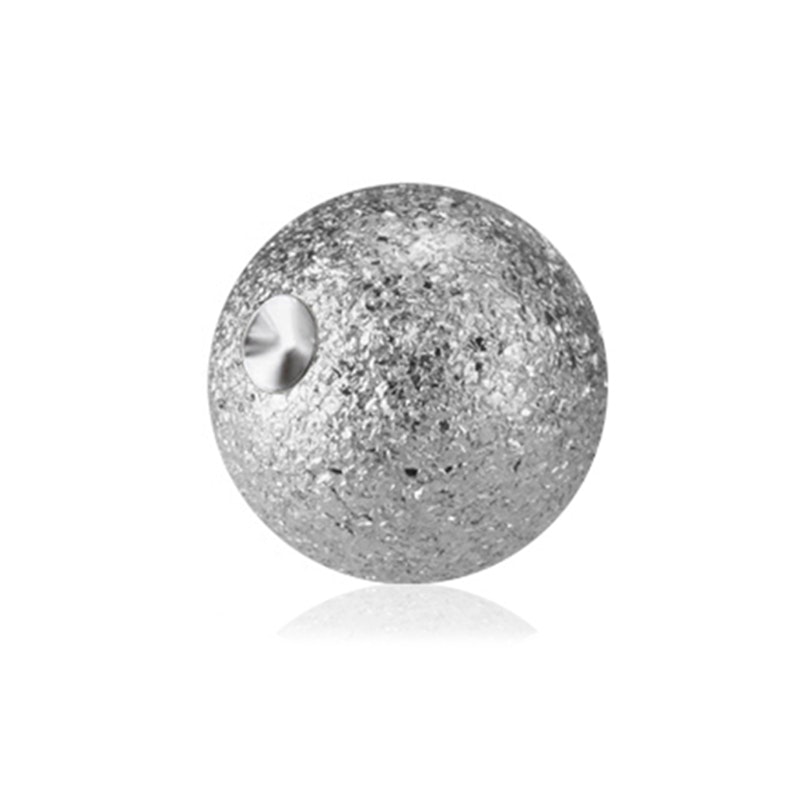 Ball with diamond look for rings Piercings