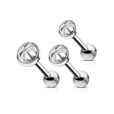 Ear piercing set