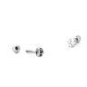 Ear piercing set with round gem Piercings