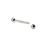 Straight barbell made of 14k gold Piercing