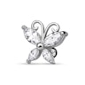 Ear piercing with butterfly Piercing