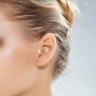 Ear piercing with fuck you finger Piercing Jewelry