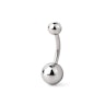 Belly button ring made of surgical steel Piercings