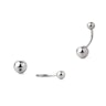 Belly button ring made of surgical steel Body Piercing